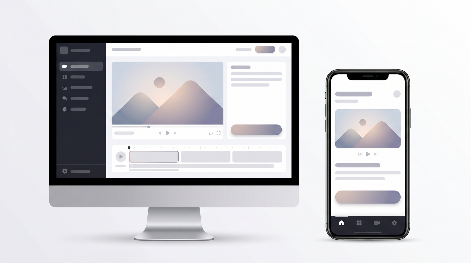 Invideo AI across devices